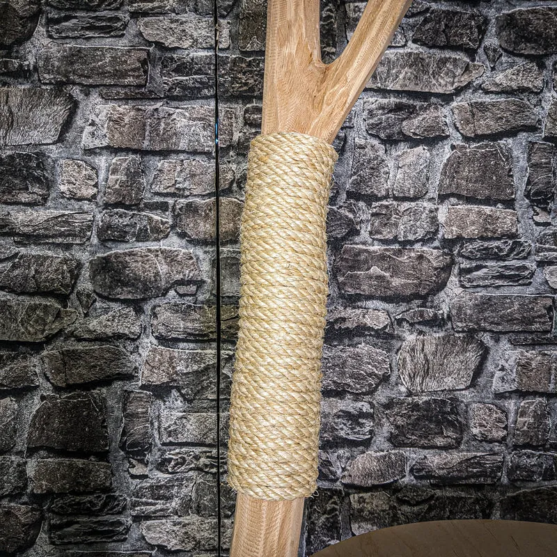 Naturkratzbaum 3289 Kratzbaum Natur Holz Design 200 cm hoch Katzenbaum