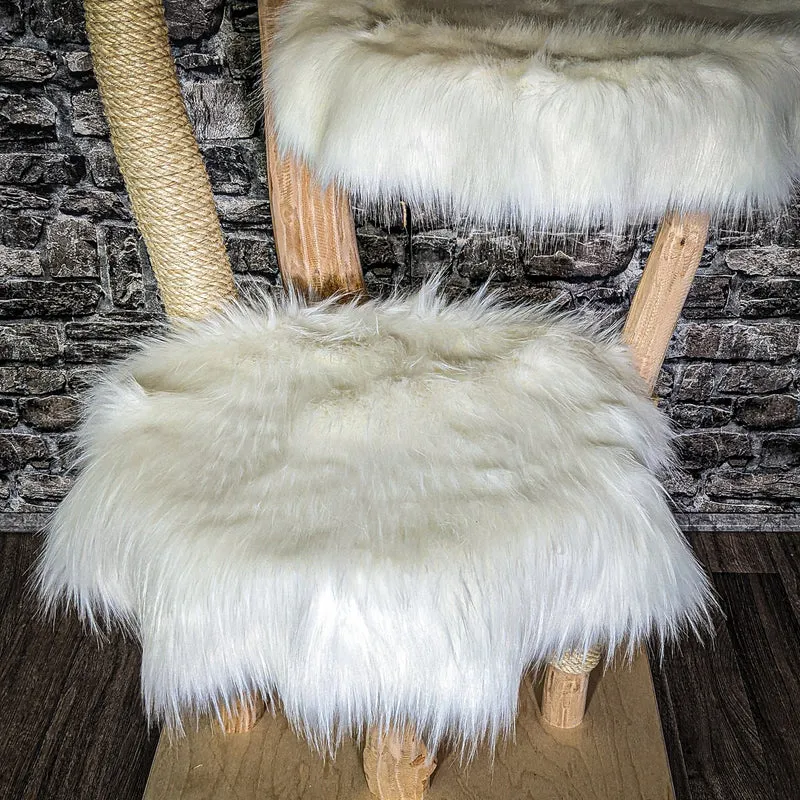 Naturkratzbaum 3288 Kratzbaum Natur Holz Design 174 cm hoch Katzenbaum