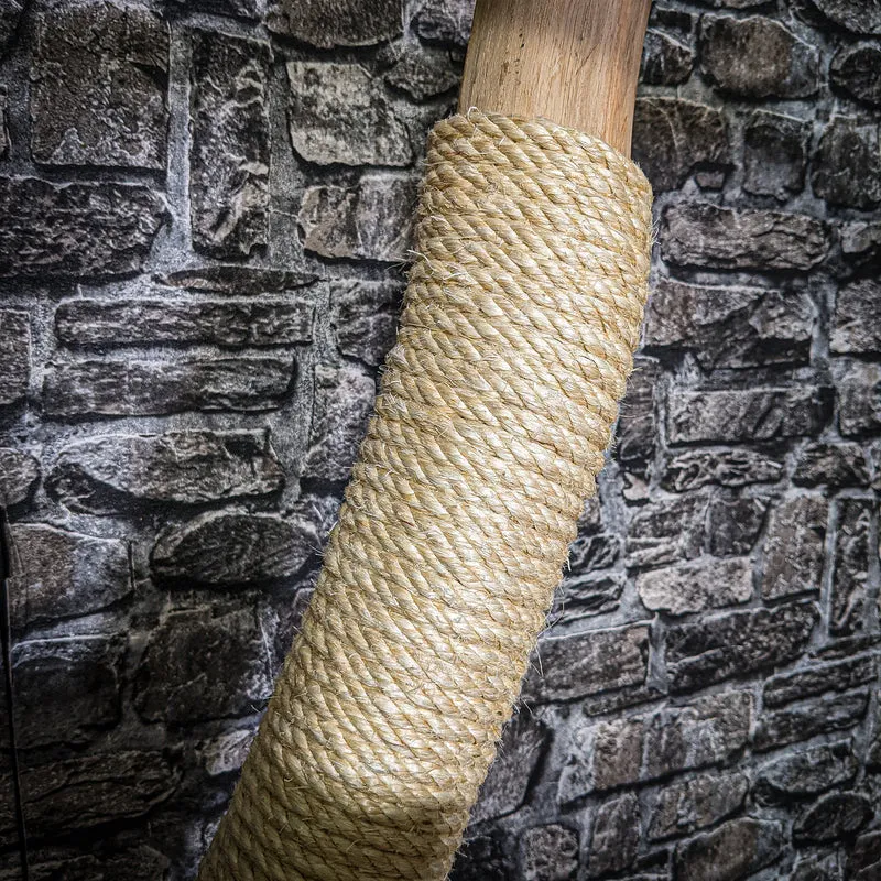 Naturkratzbaum 3282 Kratzbaum Natur Holz Design 142 cm hoch Katzenbaum