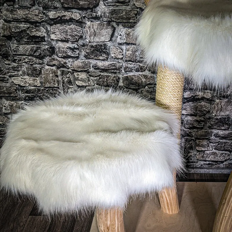 Naturkratzbaum 3281 Kratzbaum Natur Holz Design 172 cm hoch Katzenbaum
