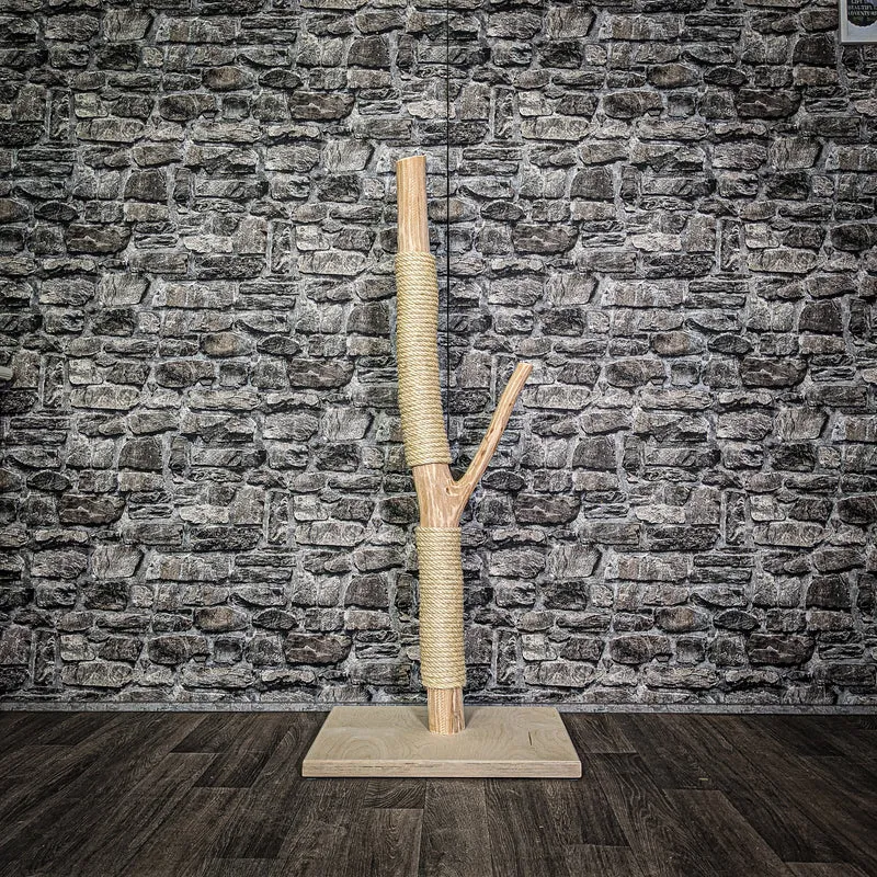 Kratzstamm 3278 Natur Holz Design Kratzbaum 120 cm hoch Naturkratzbaum