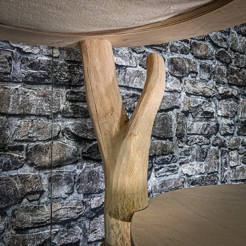 Naturkratzbaum 3272 Kratzbaum Natur Holz Design 207 cm hoch Katzenbaum