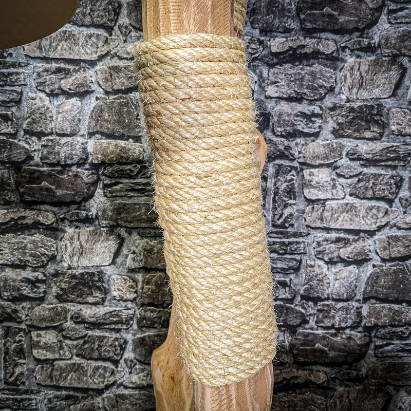 Naturkratzbaum 3261 Kratzbaum Natur Holz Design 175 cm hoch Katzenbaum