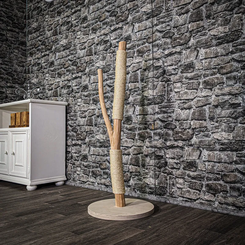 Kratzstamm 3251 Natur Holz Design Kratzbaum 106 cm hoch Naturkratzbaum