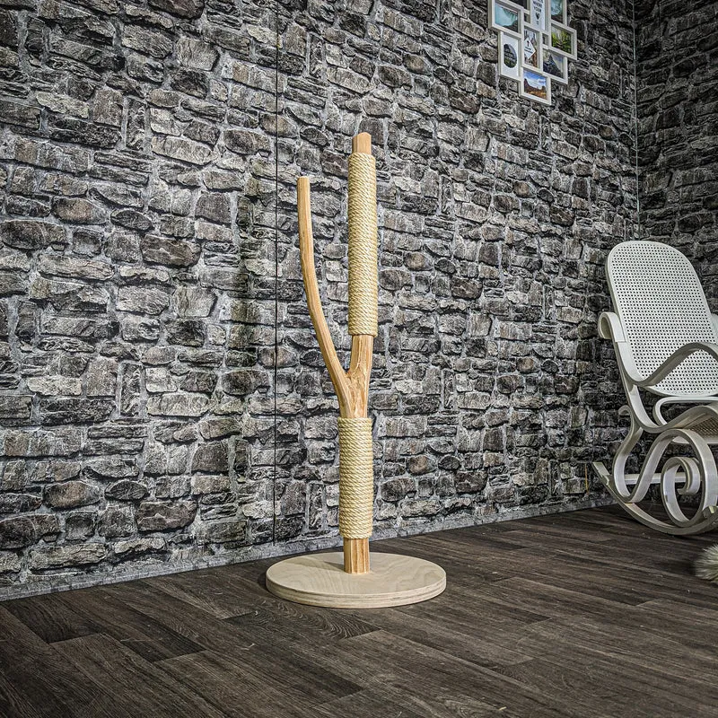 Kratzstamm 3251 Natur Holz Design Kratzbaum 106 cm hoch Naturkratzbaum