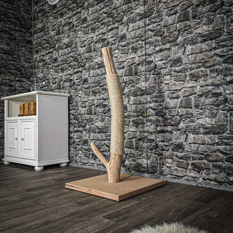 RESERVIERT Kratzstamm 3250 Natur Holz Design Kratzbaum cm hoch Naturkratzbaum