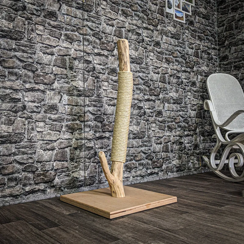 RESERVIERT Kratzstamm 3250 Natur Holz Design Kratzbaum cm hoch Naturkratzbaum
