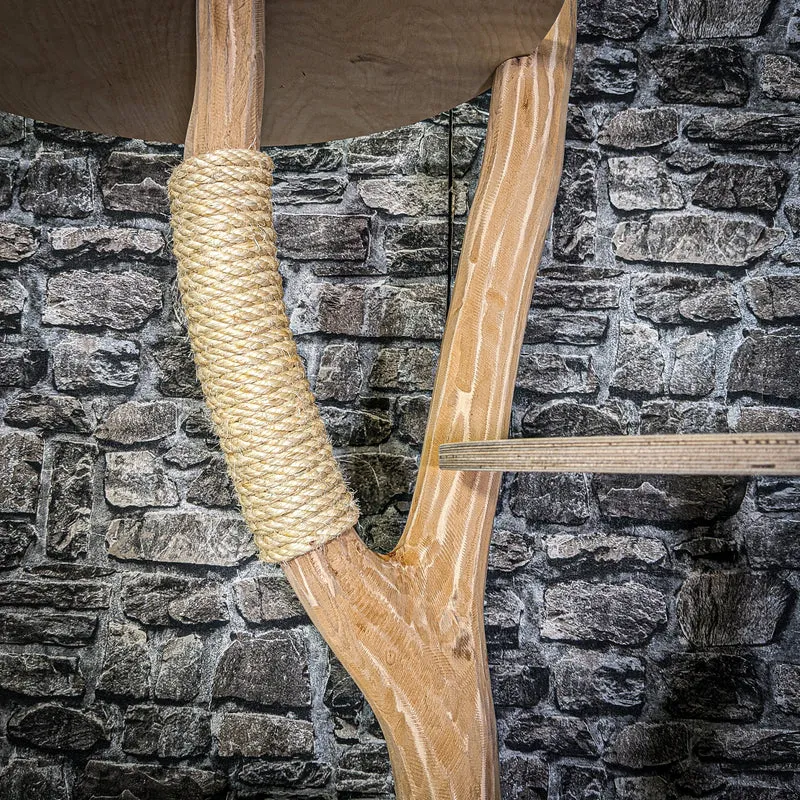 Naturkratzbaum 3243 Kratzbaum Natur Holz Design 174 cm hoch Katzenbaum