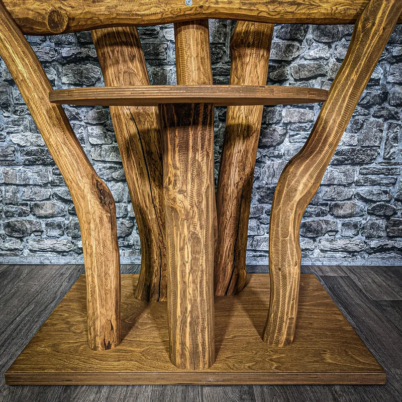 RESERVIERT Outdoor Naturkratzbaum 3173 Kratzbaum Natur Holz Design 180 cm hoch Katzenbaum