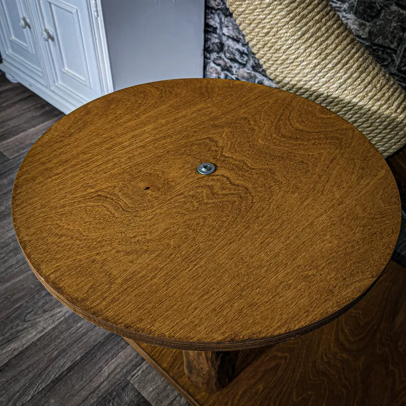 Outdoor Naturkratzbaum 3172 Kratzbaum Natur Holz Design 195 cm hoch Katzenbaum