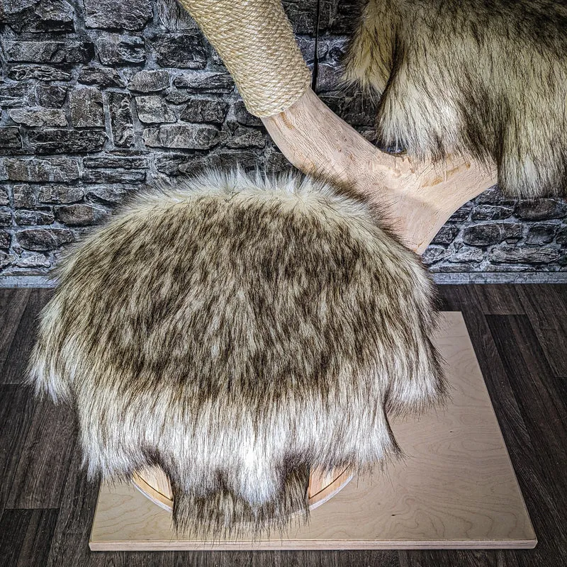 Naturkratzbaum 3158 Kratzbaum Natur Holz Design 110 cm hoch Katzenbaum