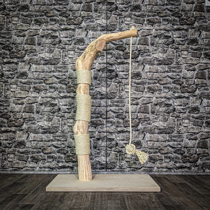 Kratzstamm 3148 Natur Holz Design Kratzbaum 118 cm hoch Naturkratzbaum