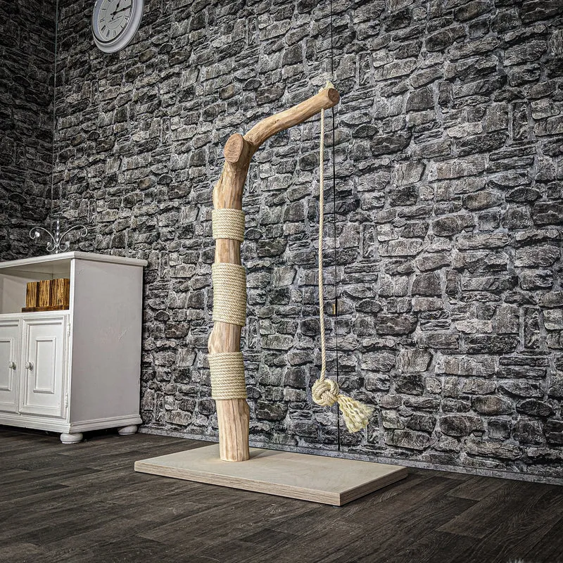 Kratzstamm 3148 Natur Holz Design Kratzbaum 118 cm hoch Naturkratzbaum