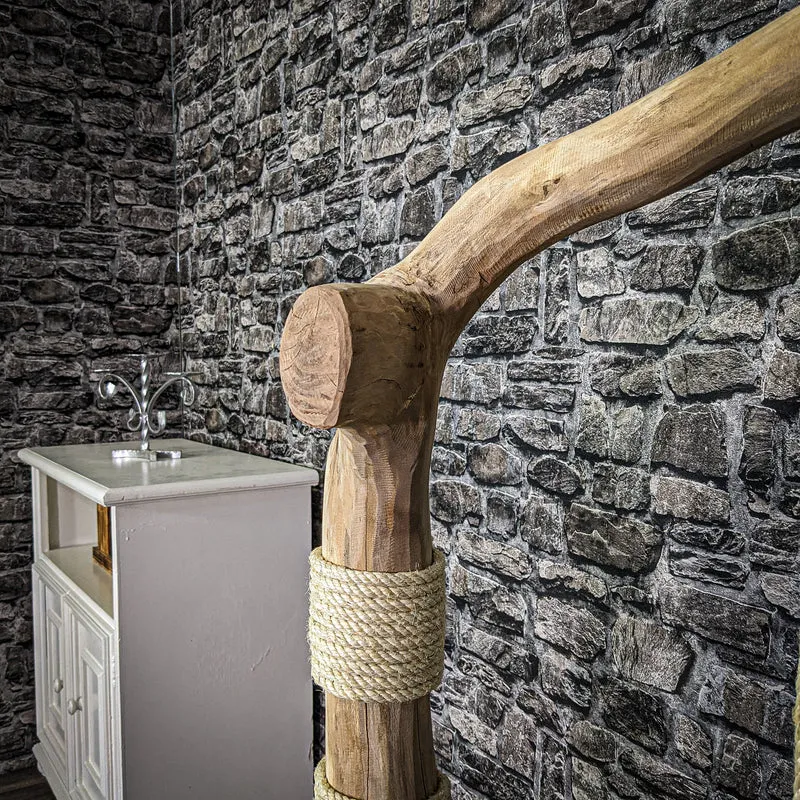 Kratzstamm 3148 Natur Holz Design Kratzbaum 118 cm hoch Naturkratzbaum