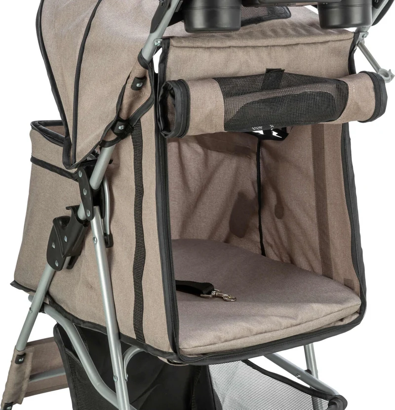 Buggy mit 4 Rädern für Hunde bis 15 kg