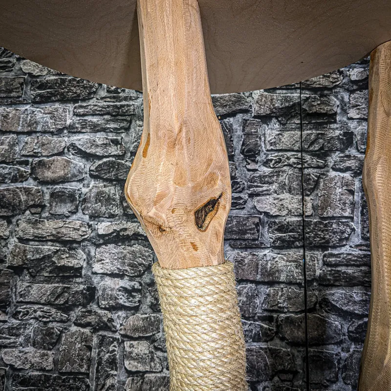 Naturkratzbaum 3213 Kratzbaum Natur Holz Design 195 cm hoch Katzenbaum
