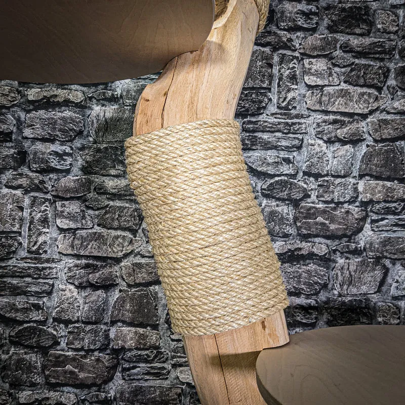 Naturkratzbaum 3205 Kratzbaum Natur Holz Design 167 cm hoch Katzenbaum