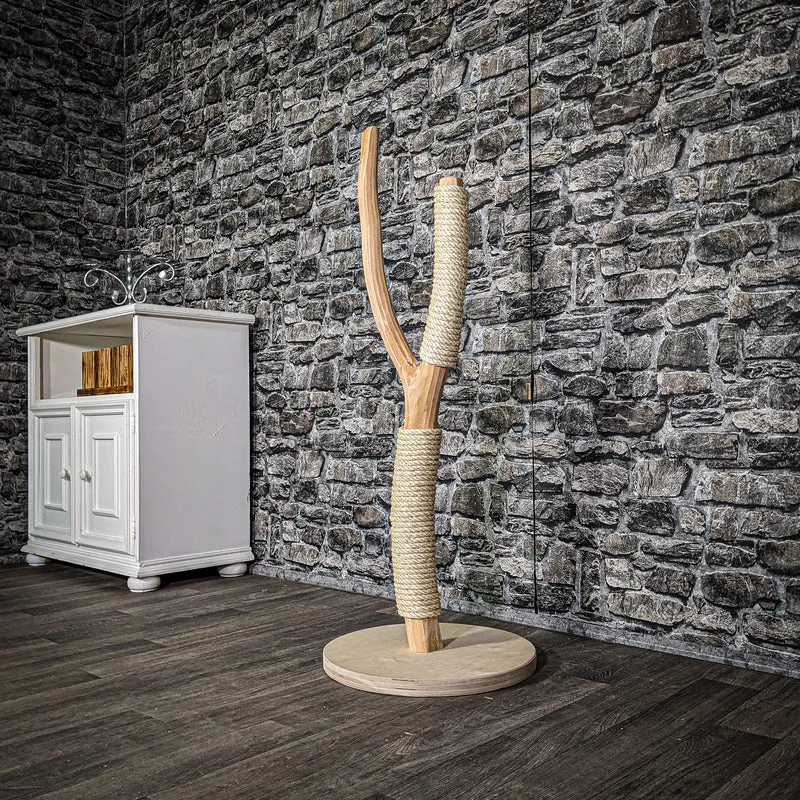 Kratzstamm 3202 Natur Holz Design Kratzbaum 102 cm hoch Naturkratzbaum