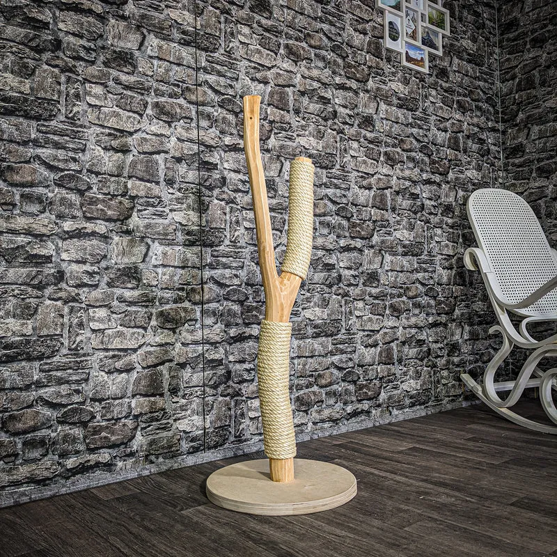 Kratzstamm 3202 Natur Holz Design Kratzbaum 102 cm hoch Naturkratzbaum
