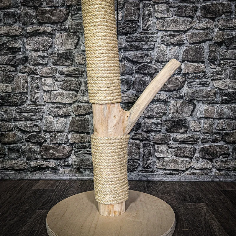 Kratzstamm 3201 Natur Holz Design Kratzbaum 90 cm hoch Naturkratzbaum