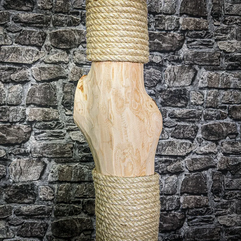Kratzstamm 3200 Natur Holz Design Kratzbaum 120 cm hoch Naturkratzbaum