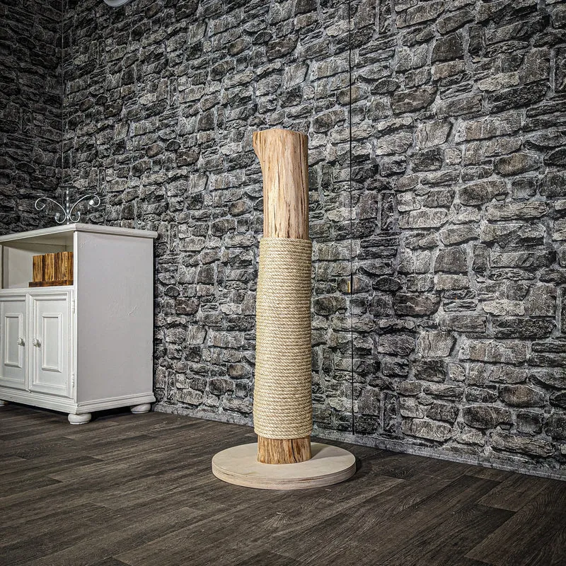 Kratzstamm 3197 Natur Holz Design Kratzbaum 98 cm hoch Naturkratzbaum