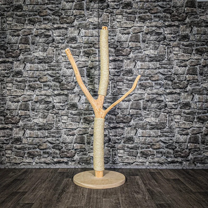 Kratzstamm 3194 Natur Holz Design Kratzbaum 120 cm hoch Naturkratzbaum