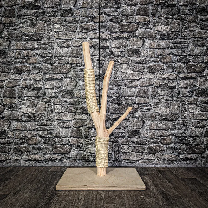 Kratzstamm 3193 Natur Holz Design Kratzbaum 88 cm hoch Naturkratzbaum