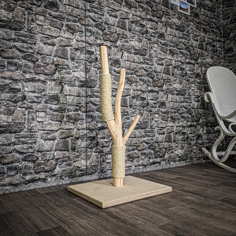 Kratzstamm 3193 Natur Holz Design Kratzbaum 88 cm hoch Naturkratzbaum