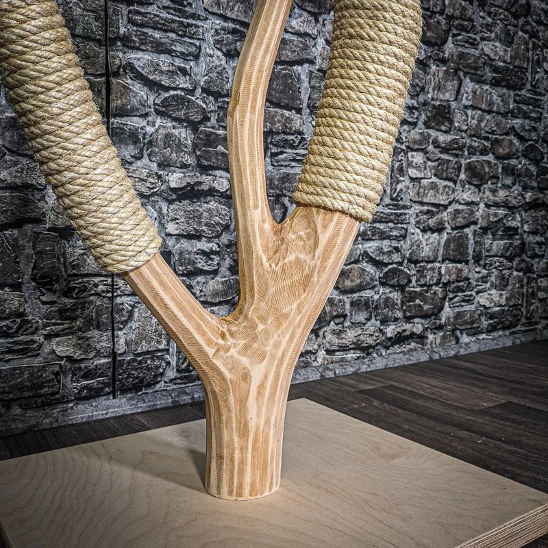 Kratzstamm 3192 Natur Holz Design Kratzbaum 110 cm hoch Naturkratzbaum