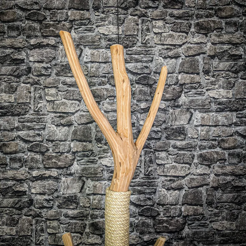 Kratzstamm 3190 Natur Holz Design Kratzbaum 121 cm hoch Naturkratzbaum