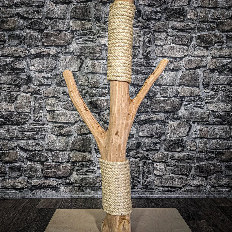 Kratzstamm 3190 Natur Holz Design Kratzbaum 121 cm hoch Naturkratzbaum