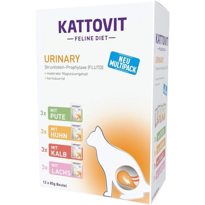 Kattovit Feline Diet Urinary Multipack Katzenfutter