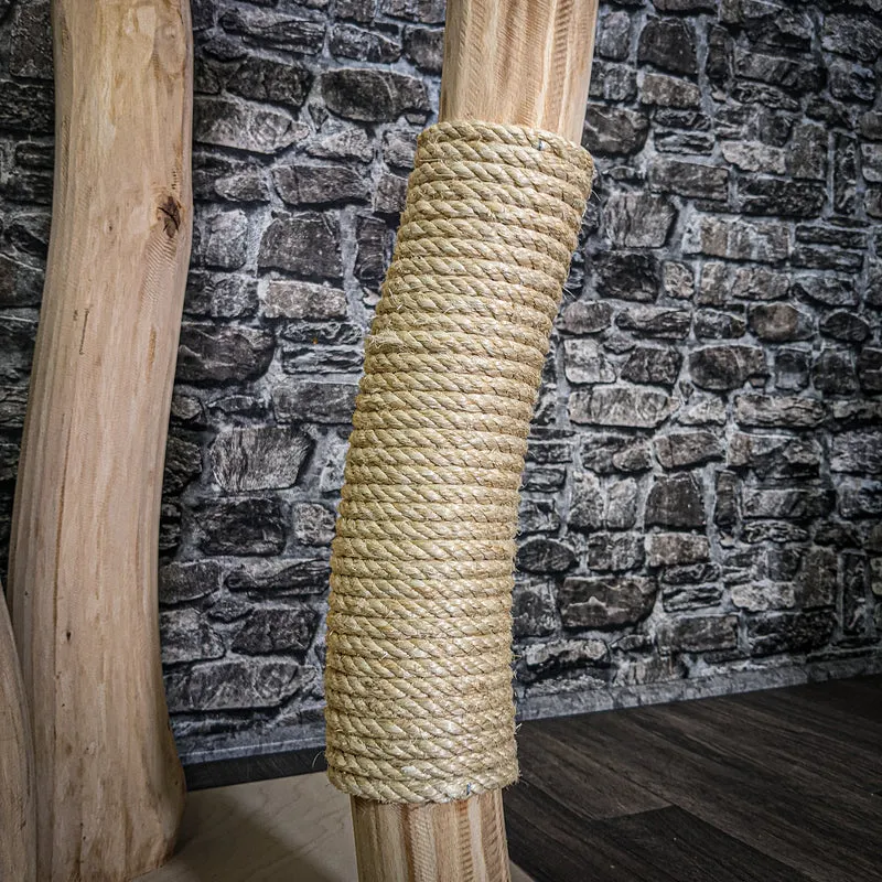 Naturkratzbaum 3183 Kratzbaum Natur Holz Design 175 cm hoch Katzenbaum