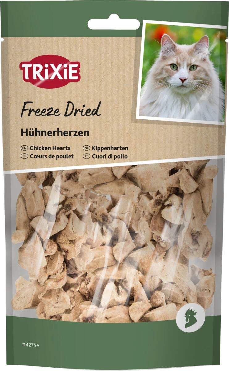 Freeze Dried Hühnerherzen