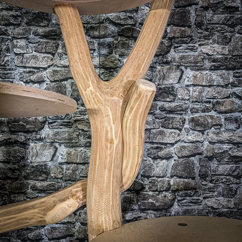 Naturkratzbaum 3132 Kratzbaum Natur Holz Design 208 cm hoch Katzenbaum