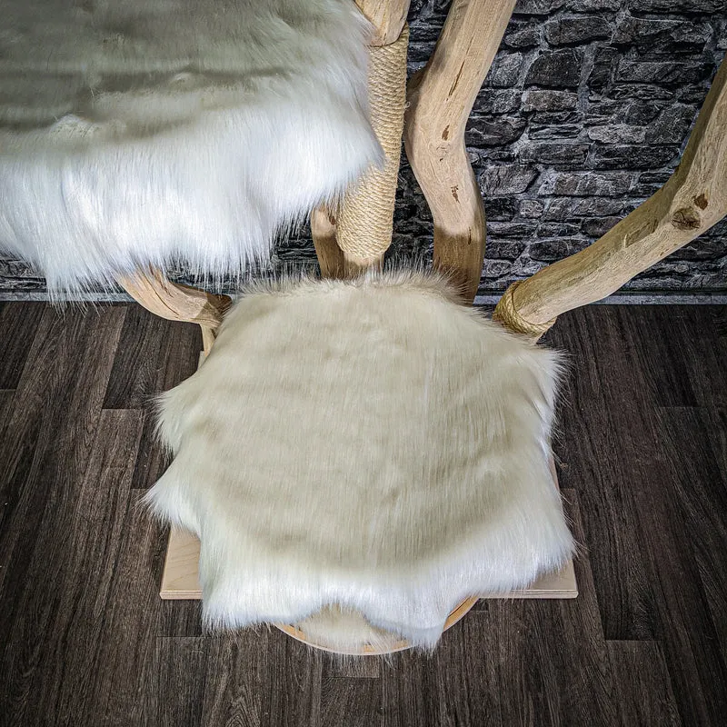 Naturkratzbaum 3129 Kratzbaum Natur Holz Design 206 cm hoch Katzenbaum