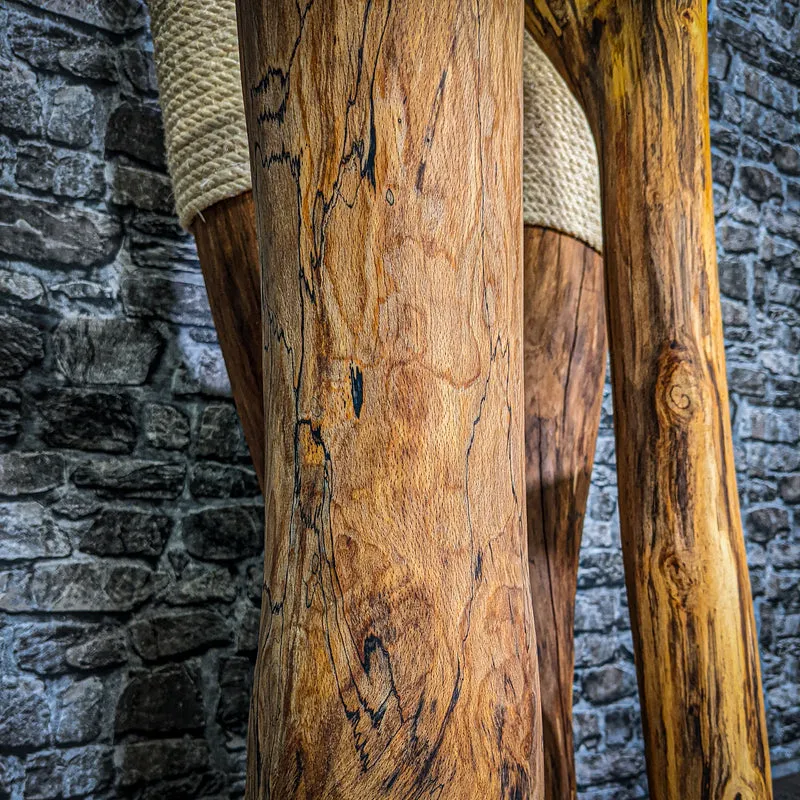 Naturkratzbaum 3123 Kratzbaum Natur Holz Design 164 cm hoch Katzenbaum