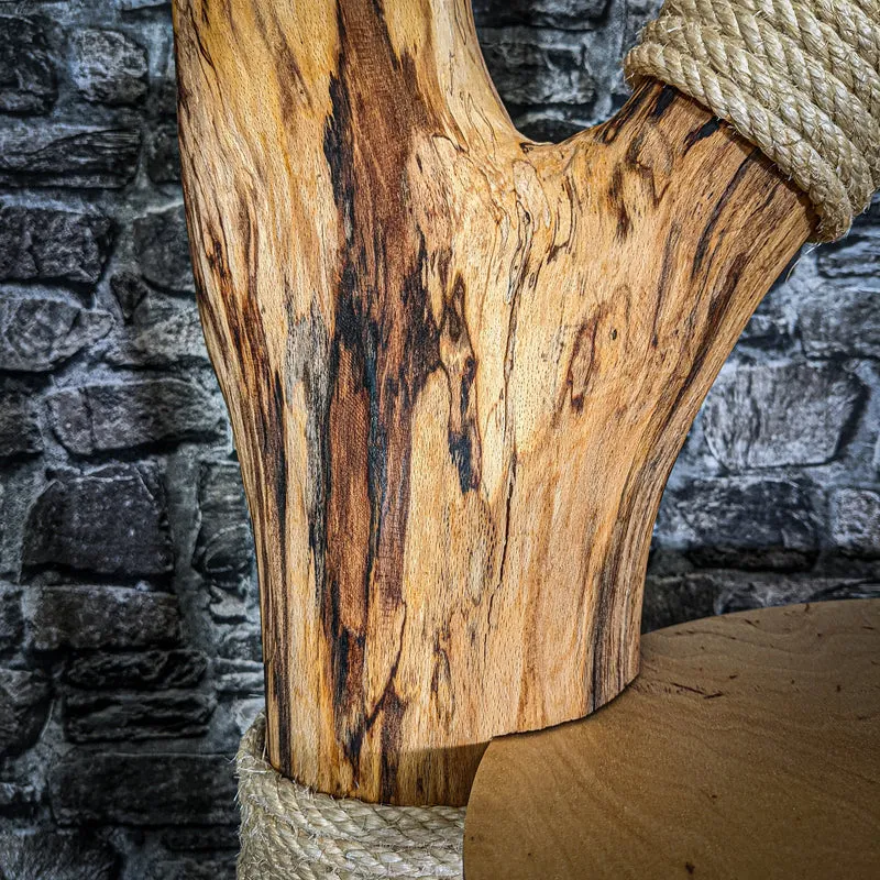Naturkratzbaum 3122 Kratzbaum Natur Holz Design 193 cm hoch Katzenbaum