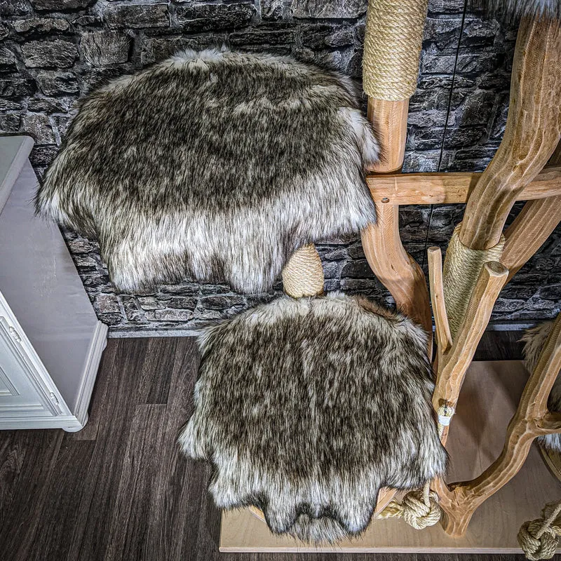Naturkratzbaum 3121 Kratzbaum Natur Holz Design 178 cm hoch Katzenbaum