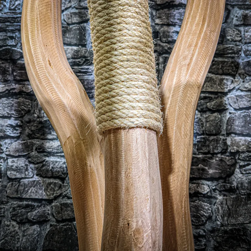 Naturkratzbaum 3121 Kratzbaum Natur Holz Design 178 cm hoch Katzenbaum