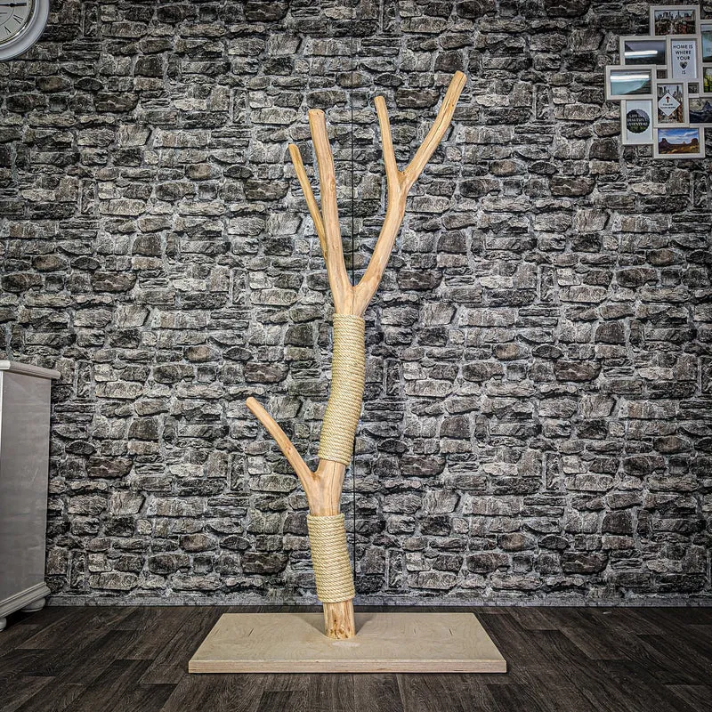 Kratzstamm 3117 Natur Holz Design Kratzbaum 160 cm hoch Naturkratzbaum