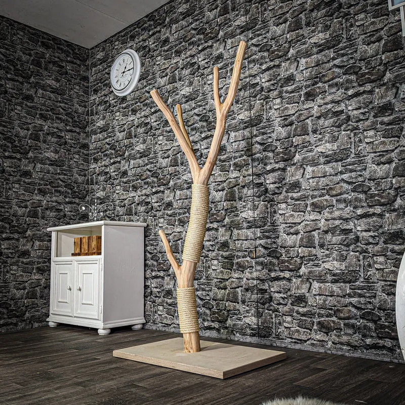 Kratzstamm 3117 Natur Holz Design Kratzbaum 160 cm hoch Naturkratzbaum