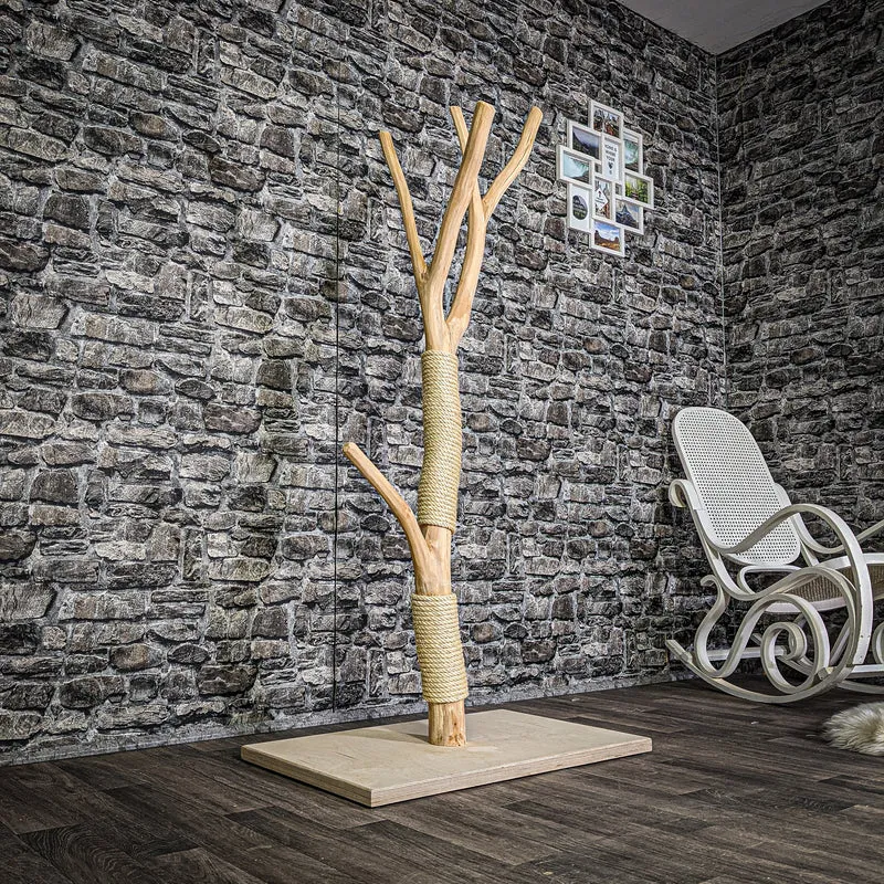 Kratzstamm 3117 Natur Holz Design Kratzbaum 160 cm hoch Naturkratzbaum