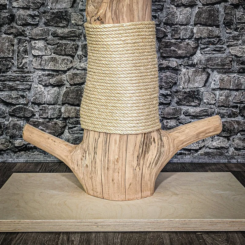 Kratzstamm 3116 Natur Holz Design Kratzbaum 80 cm hoch Naturkratzbaum