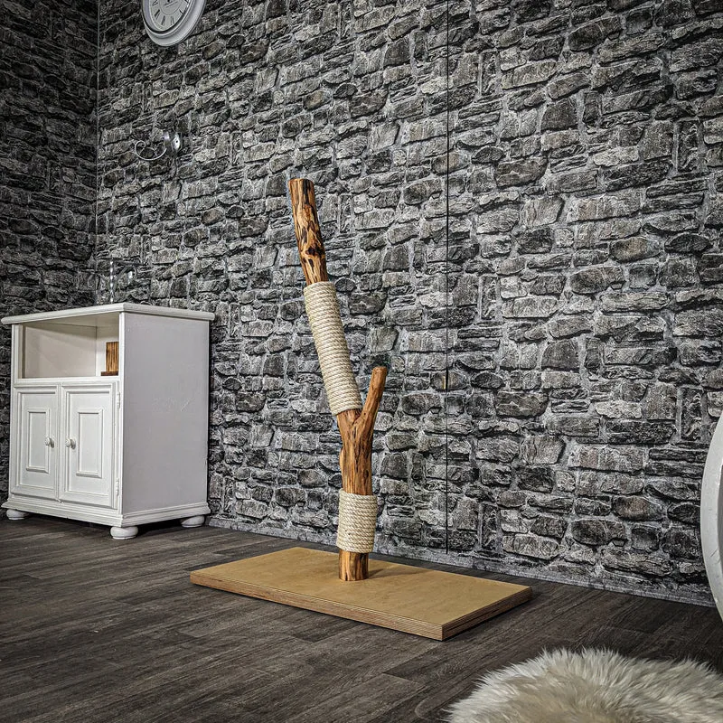 Kratzstamm 3088 Natur Holz Design Kratzbaum 102 cm hoch Naturkratzbaum