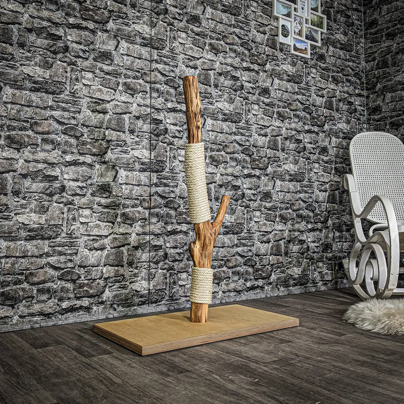 Kratzstamm 3088 Natur Holz Design Kratzbaum 102 cm hoch Naturkratzbaum