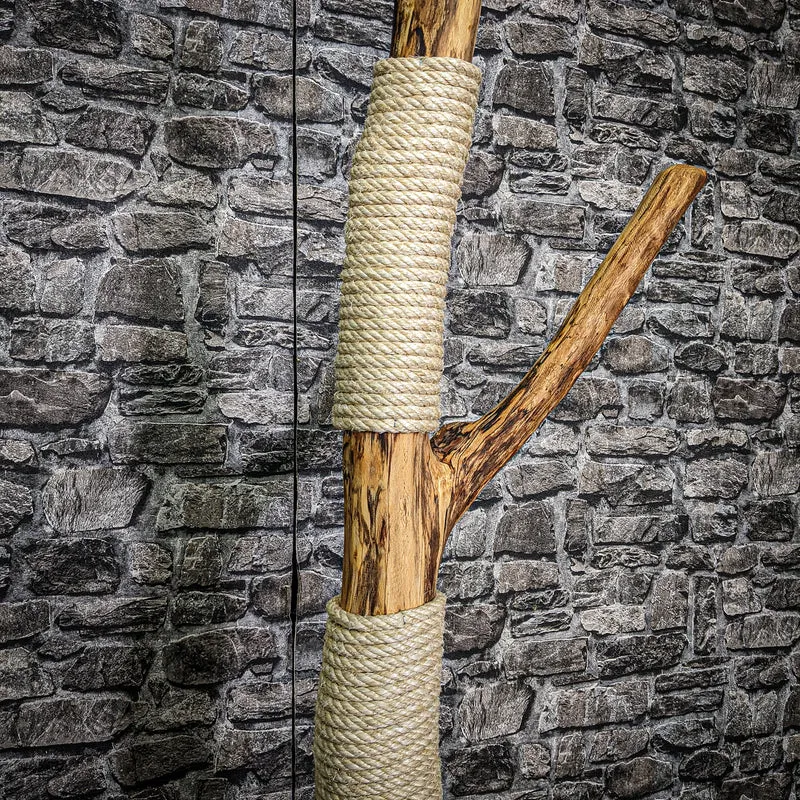 Kratzstamm 3087 Natur Holz Design Kratzbaum 120 cm hoch Naturkratzbaum
