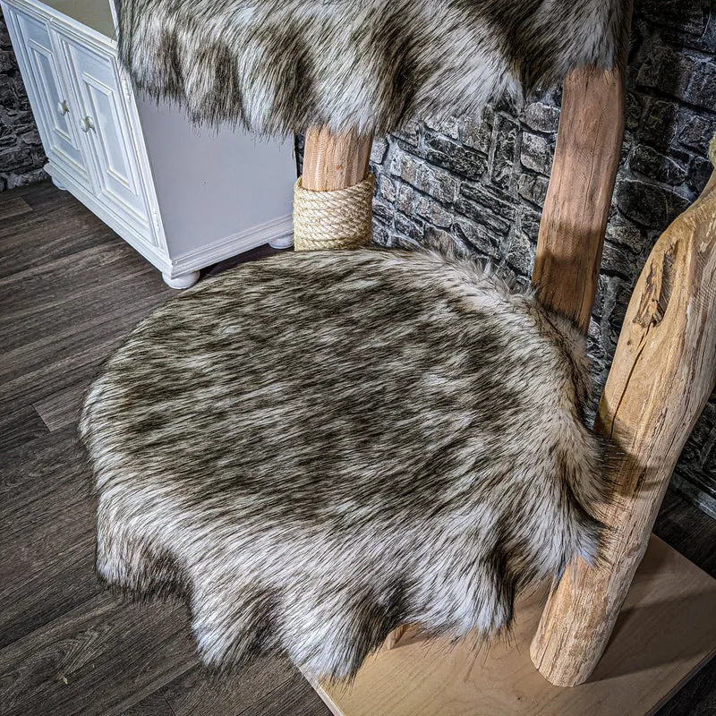 Naturkratzbaum 3057 Kratzbaum Natur Holz Design 145 cm hoch Katzenbaum
