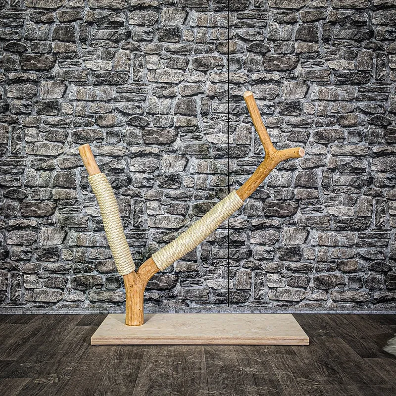 Kratzstamm 3052 Natur Holz Design Kratzbaum 90 cm hoch Naturkratzbaum
